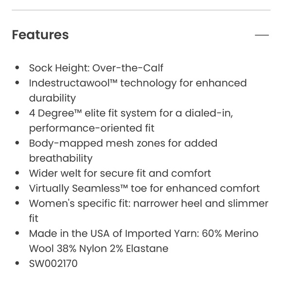 Smartwool Full Cushion Wool Ski Socks - Picture 7 of 8